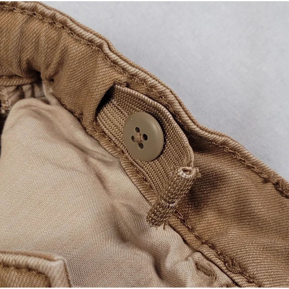 Cat & Jack Boys Beige Wild Cat Graphic Long Sleeve T-Shirt & Brown Jeans Sz M 8